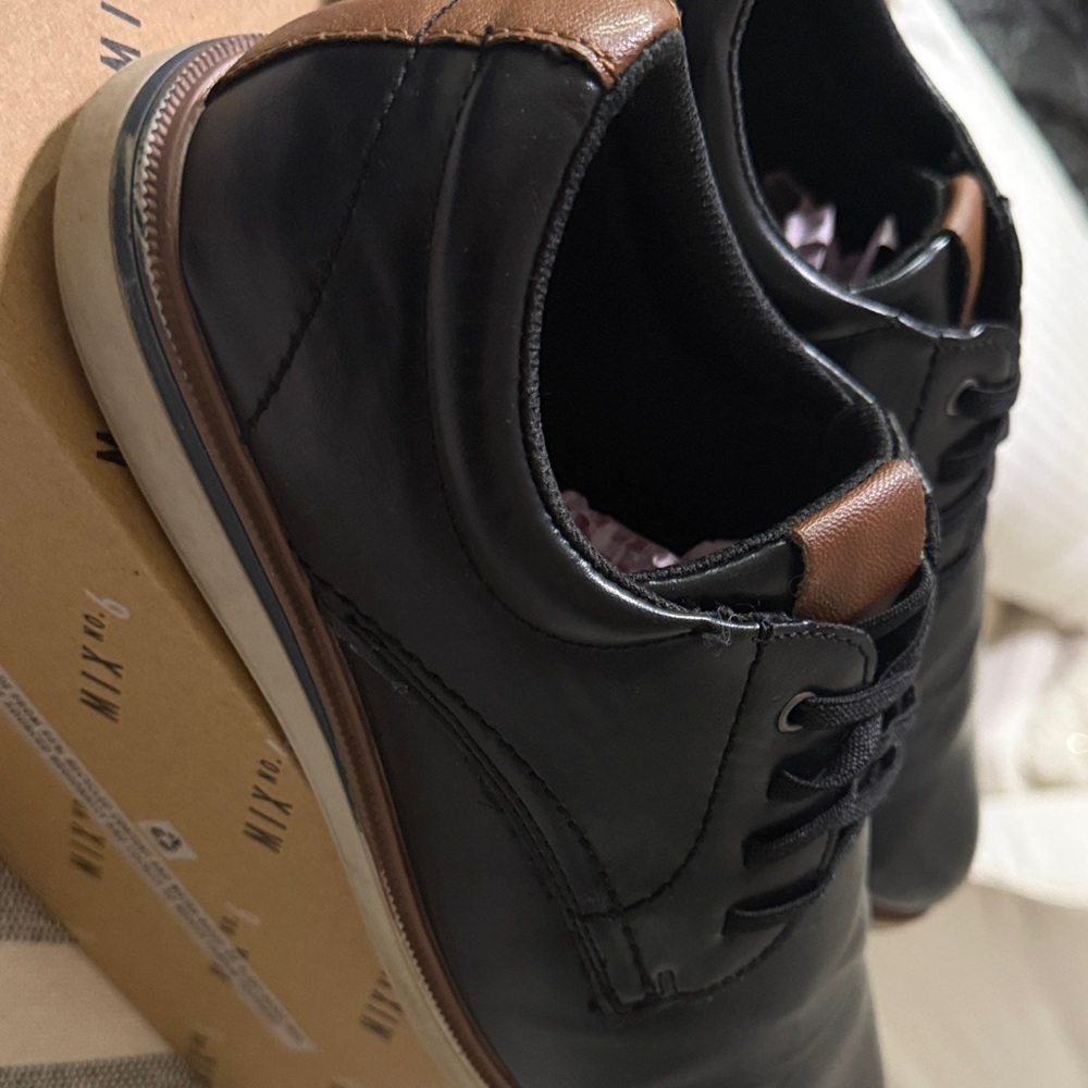 Boy’s Mix No. 6 Black Oxford Dress Shoes -GUC size 7 - Picture 7 of 13
